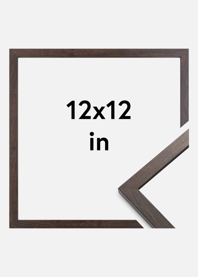 Artlink Rahmen Trendy Acrylglas Walnuss 12x12 inches (30,48x30,48 cm)