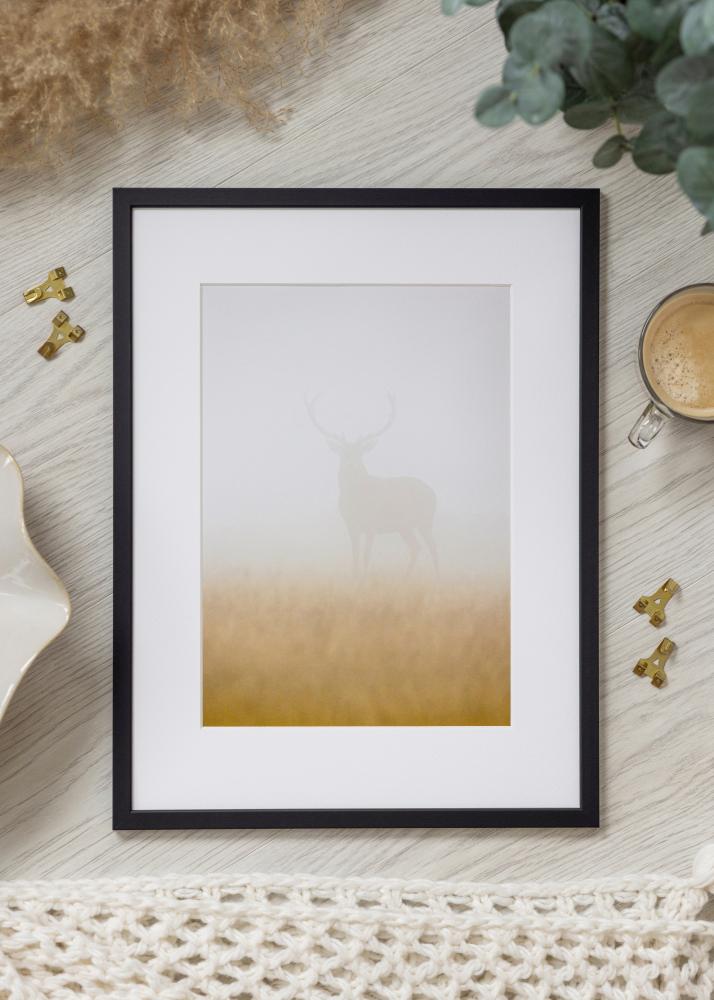 Galleri 1 Rahmen Edsbyn Acrylglas Schwarz 9x11 cm