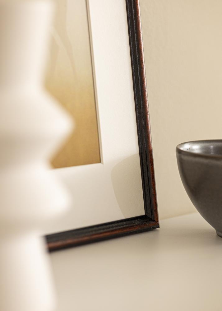 Galleri 1 Rahmen Horndal Acrylglas Walnuss 40x40 cm