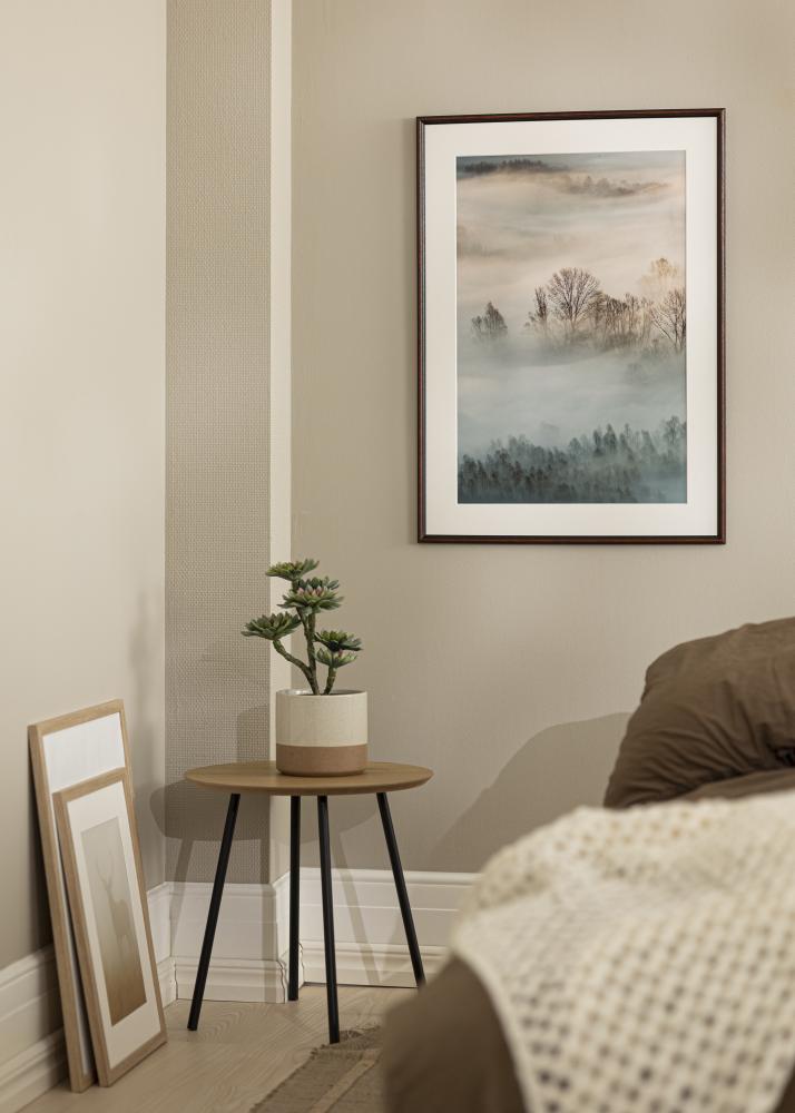 Galleri 1 Rahmen Horndal Acrylglas Walnuss 40x40 cm