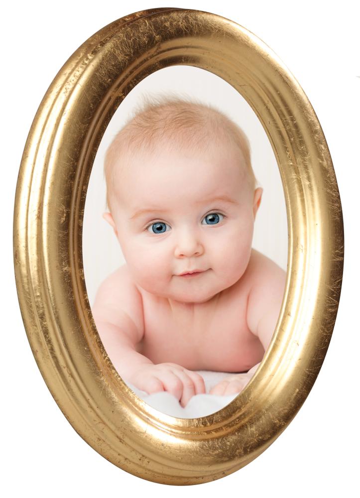 Bubola e Naibo Molly Oval Gold 13x18 cm