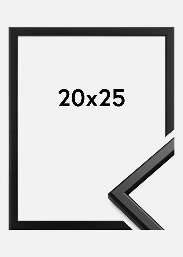 HHC Distribution Rahmen Slim Matt Antireflexglas Schwarz 20x25 cm
