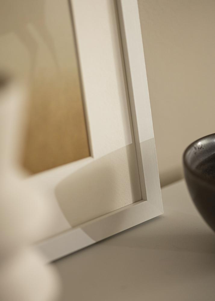 BGA Rahmen Auswahl Acrylglas Weiß 35x45 cm