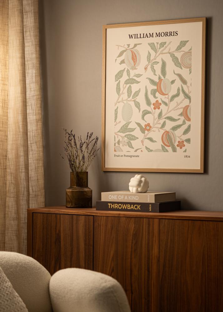 BGA Rahmen Modern Acrylglas Eiche 30x40 cm