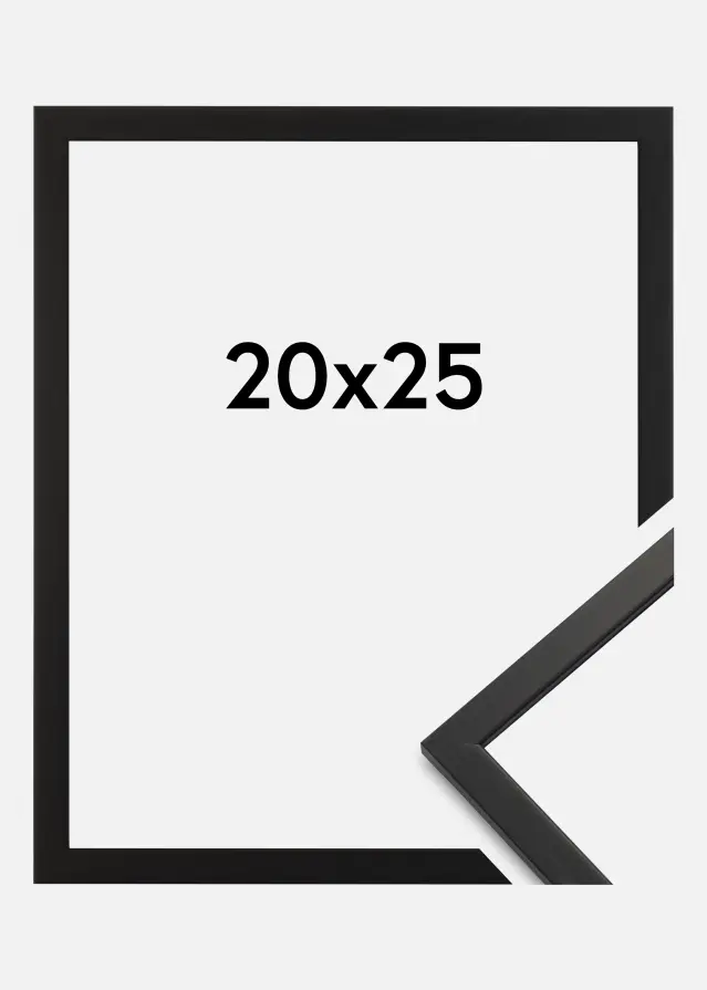 Galleri 1 Rahmen Edsbyn Schwarz 20x25 cm