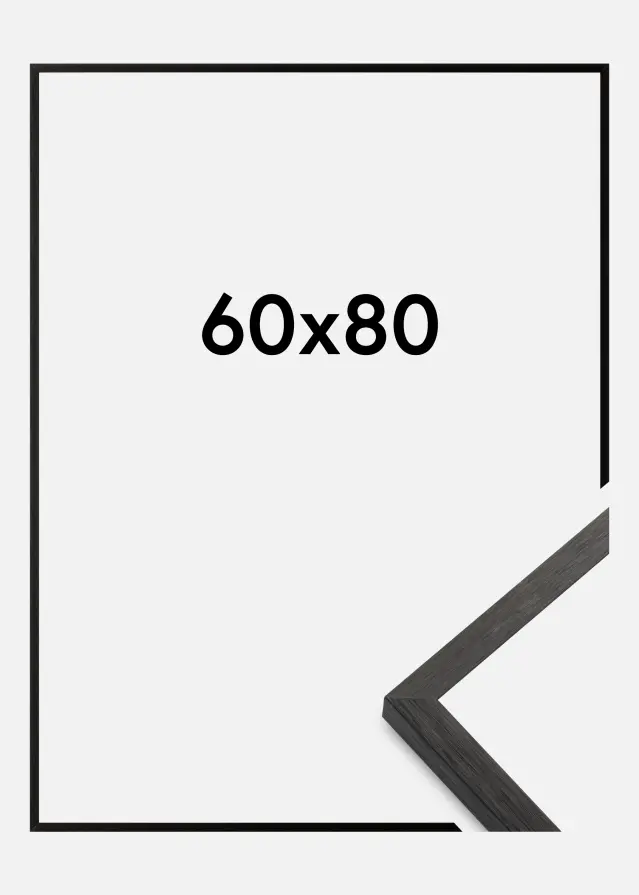 Walther Rahmen Chair Schwarz 60x80 cm