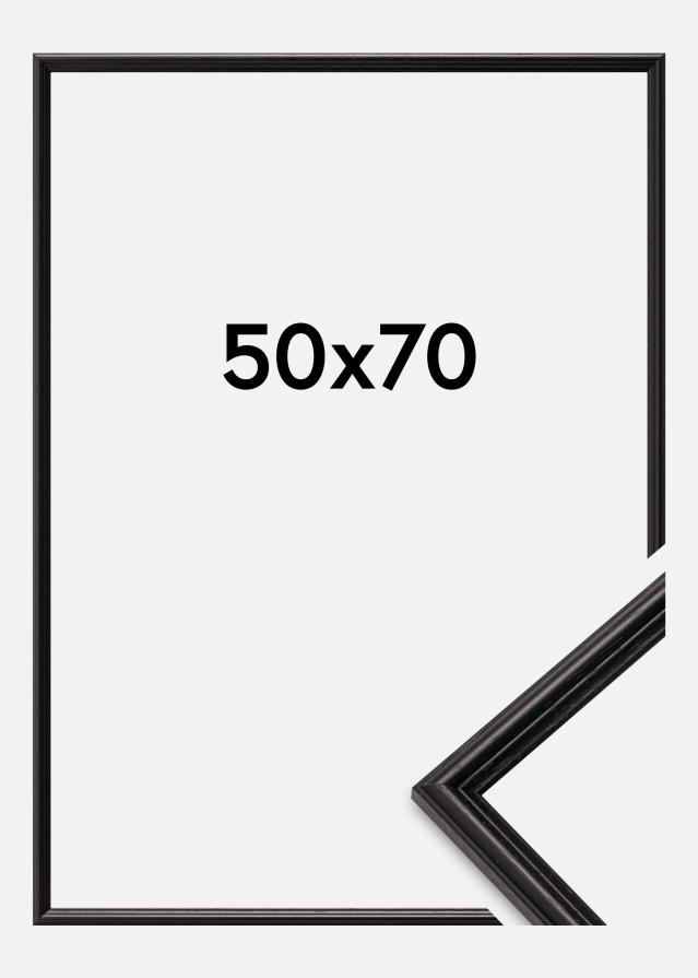 Galleri 1 Rahmen Horndal Acrylglas Schwarz 50x70 cm