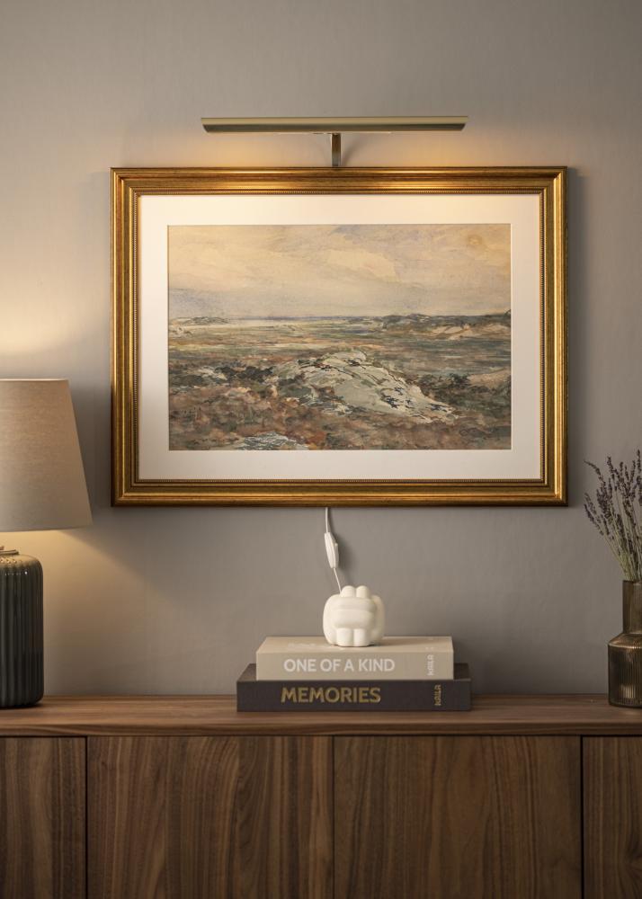 Eklunds metall Eklunds Uno 2 Bildbeleuchtung - Messing