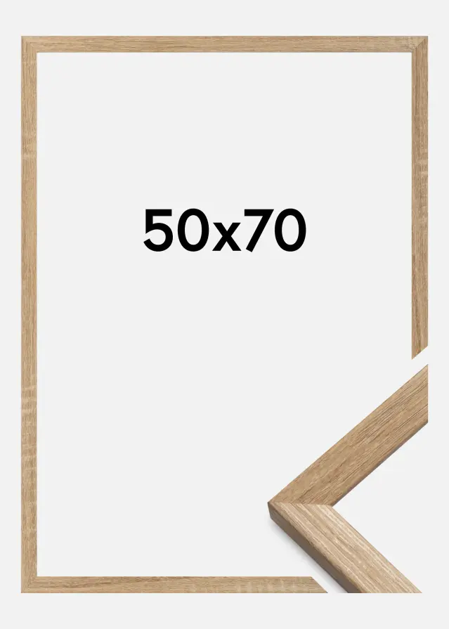 Walther Rahmen Fiorito helle Eiche 50x70 cm