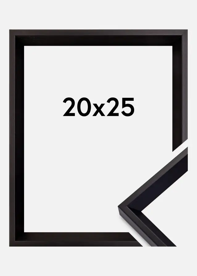 Galleri 1 Rahmen Globe Schwarz 20x25 cm