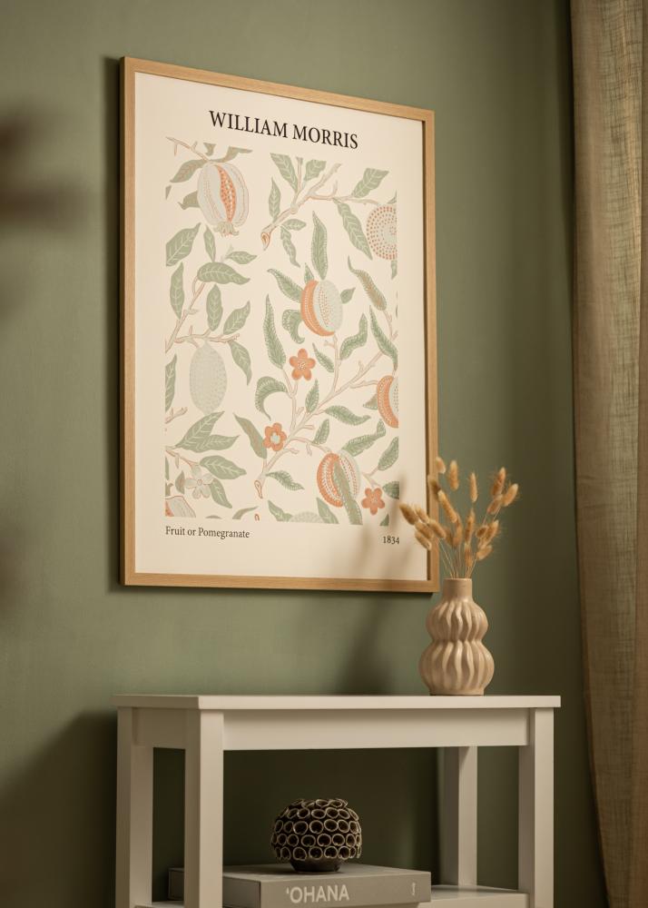 BGA Rahmen Modern Acrylglas Eiche 30x40 cm