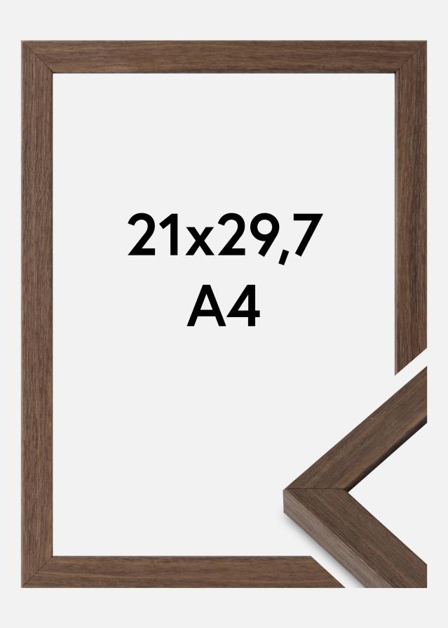 Mavanti Rahmen Hermes Acrylglas Walnuss 21x29,7 cm (A4)