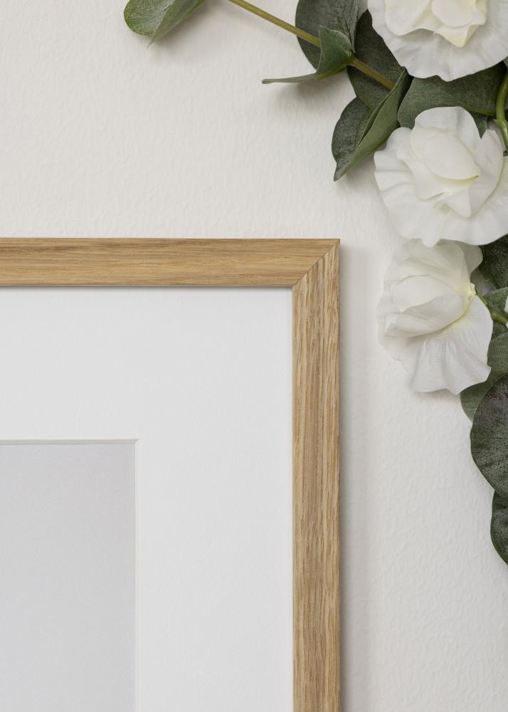 Jämtlands Ramfabrik Rahmen Vemdalen Acrylglas Eiche 40x81 cm