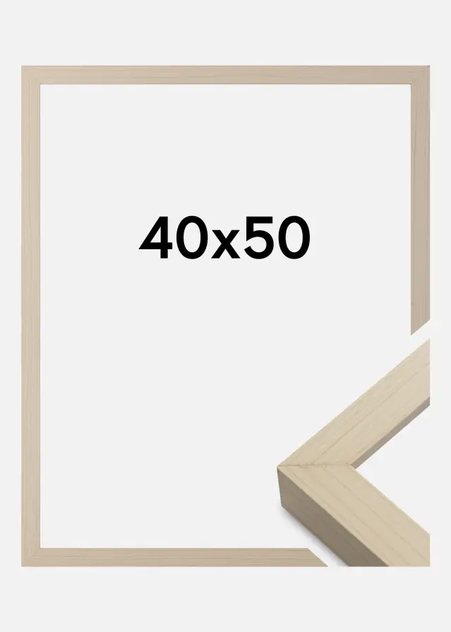 Walther Rahmen New Stockholm Natur 40x50 cm