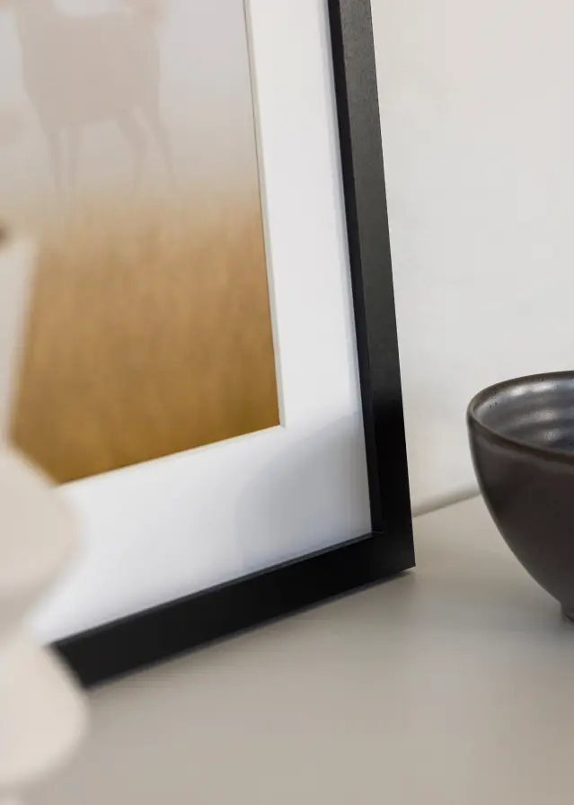 Jämtlands Ramfabrik Rahmen Selection Acrylglas Schwarz 70x94 cm