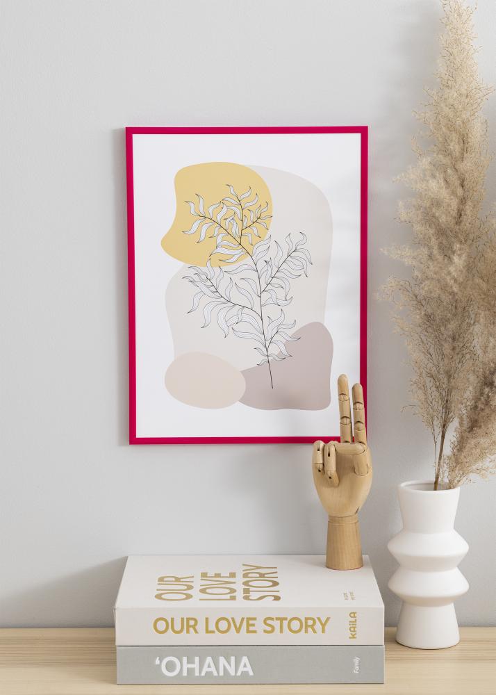 BGA Rahmen New Lifestyle Acrylglas Rose 70x100 cm