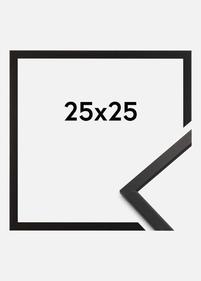 Galleri 1 Rahmen Edsbyn Acrylglas Schwarz 25x25 cm