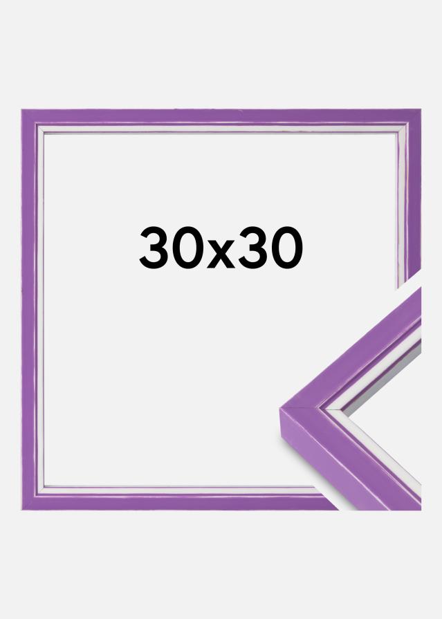Mavanti Rahmen Diana Acrylglas Lila 30x30 cm
