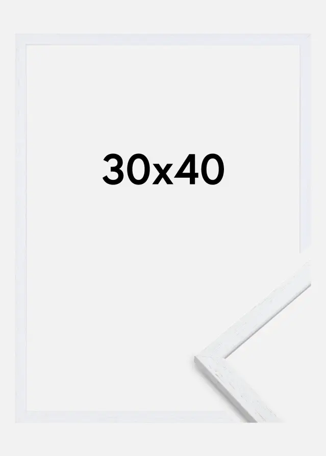 Galleri 1 Rahmen Edsbyn Acrylglas Warm White 30x40 cm