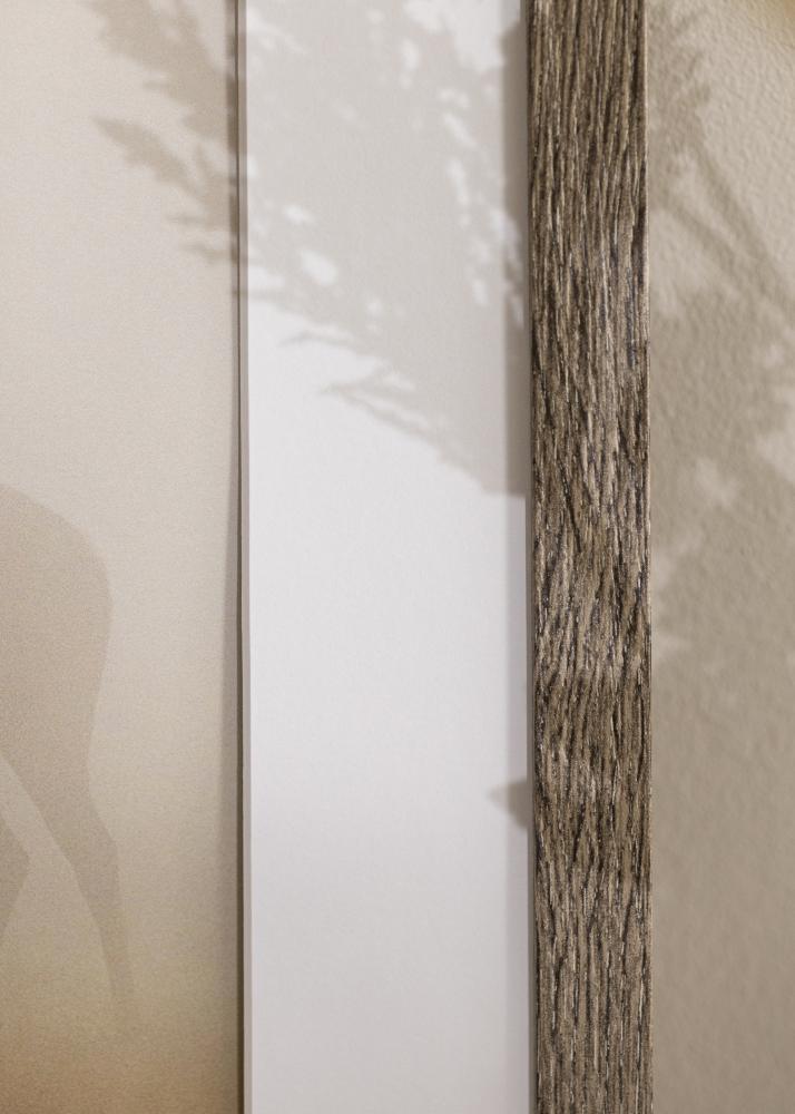 Estancia Rahmen Stilren Acrylglas Dark Grey Oak 50x70 cm