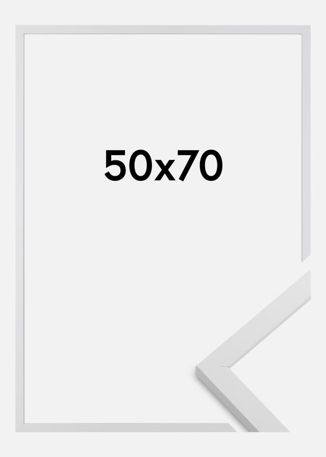 BGA Rahmen Trendy Acrylglas Weiß 50x70 cm