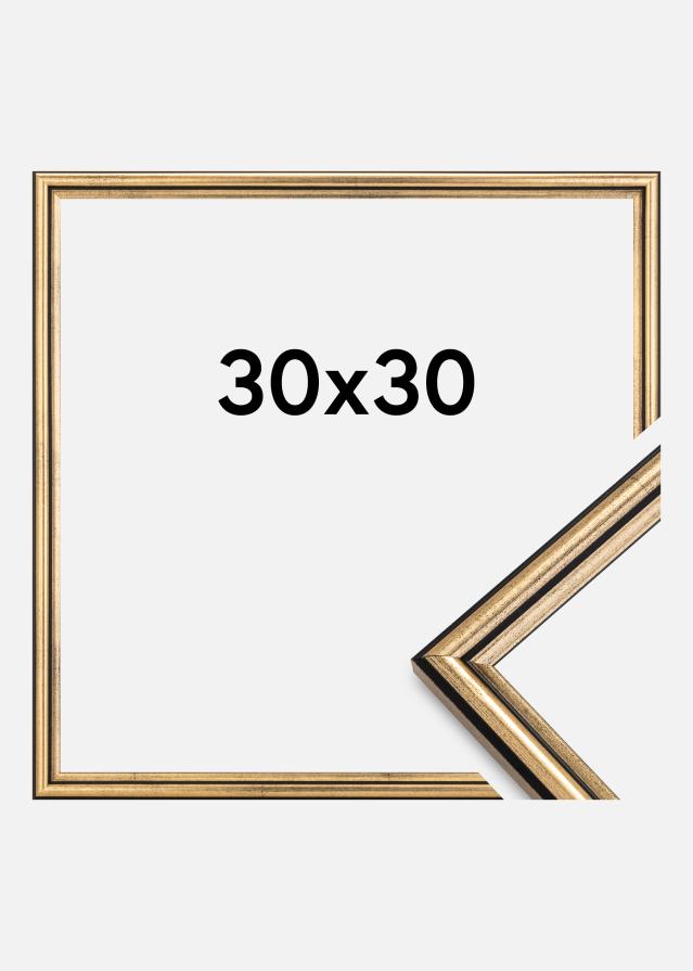 Galleri 1 Rahmen Horndal Gold 30x30 cm