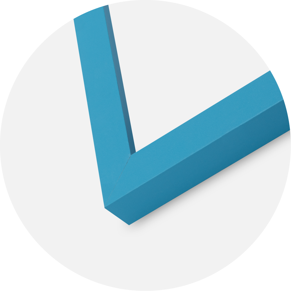 Jämtlands Ramfabrik Rahmen Selection Acrylglas Light Blue 30x30 cm