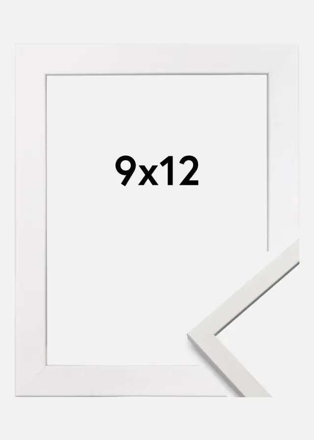 Galleri 1 Rahmen Edsbyn Acrylglas Weiß 9x12 cm
