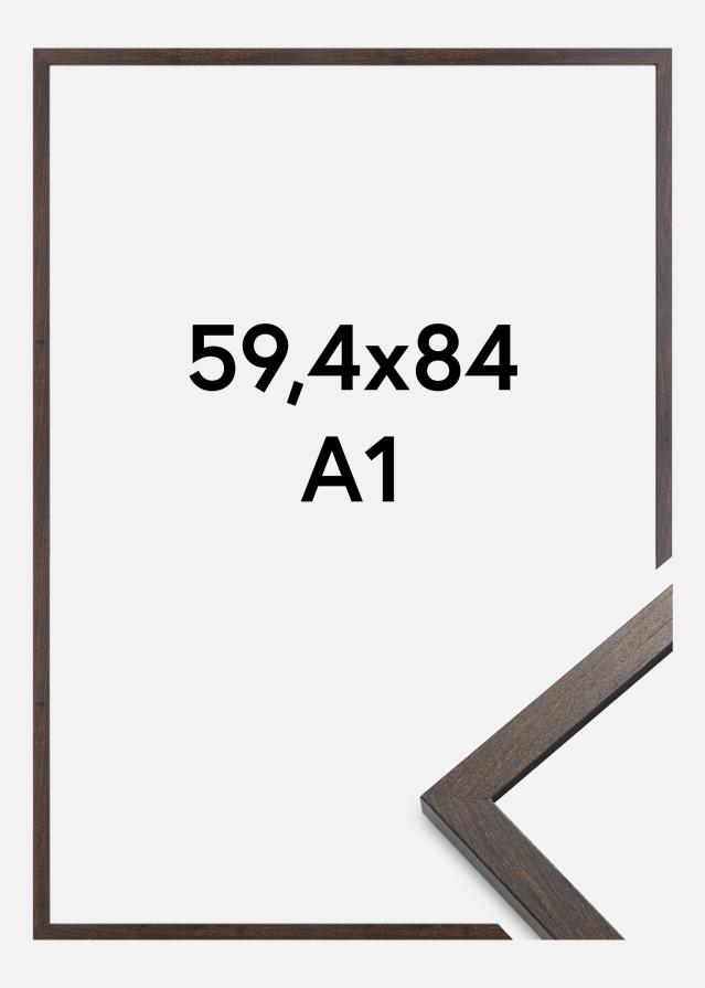 Artlink Rahmen Trendy Acrylglas Walnuss 59,4x84,1 cm (A1)