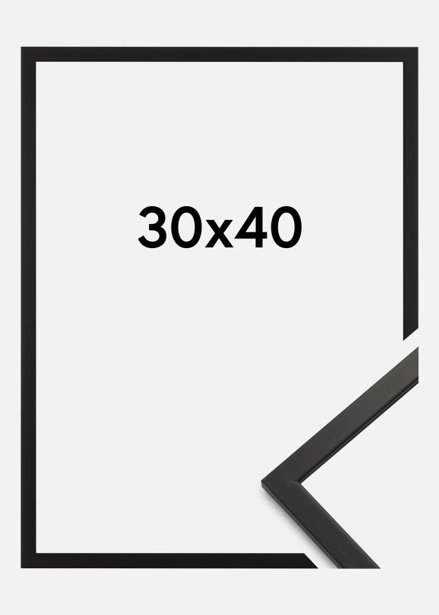 Galleri 1 Rahmen Edsbyn Acrylglas Schwarz 30x40 cm