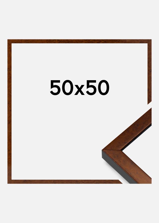 Mavanti Rahmen Ares Acrylglas Burr Walnut 50x50 cm