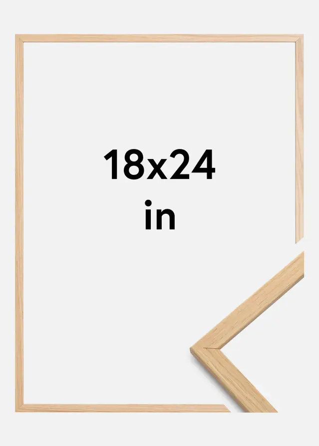 Galleri 1 Rahmen Edsbyn Acrylglas Eiche 18x24 inches (45,7x60,9 cm)