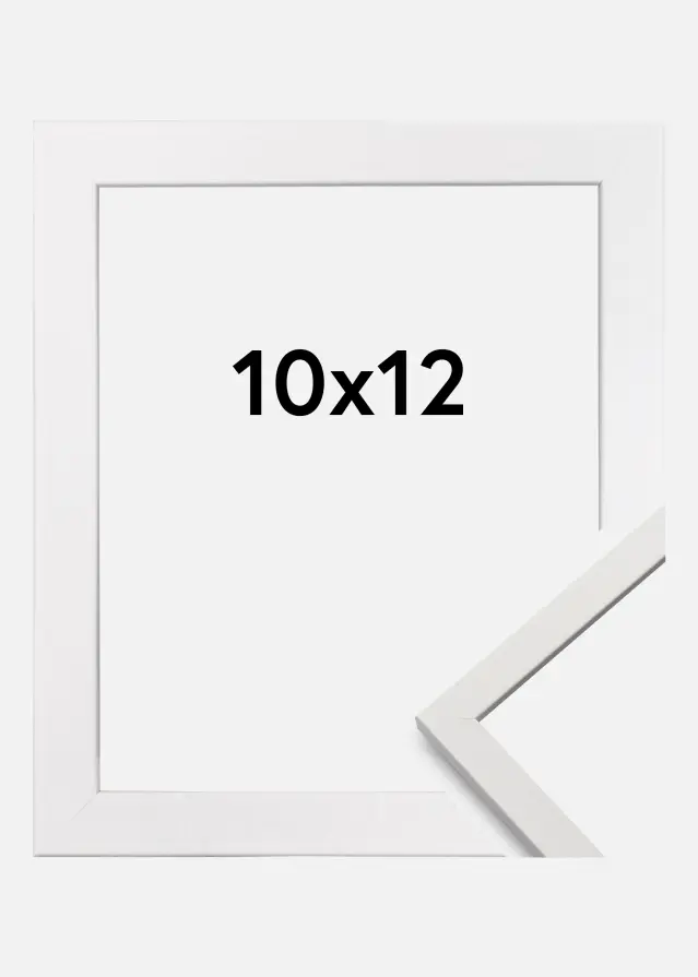 Galleri 1 Rahmen Edsbyn Acrylglas Weiß 10x12 cm