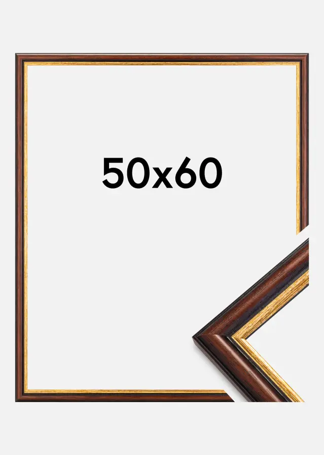 Galleri 1 Rahmen Siljan Acrylglas Braun 50x60 cm