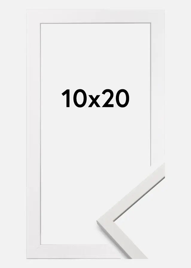 Galleri 1 Rahmen Edsbyn Weiß 10x20 cm