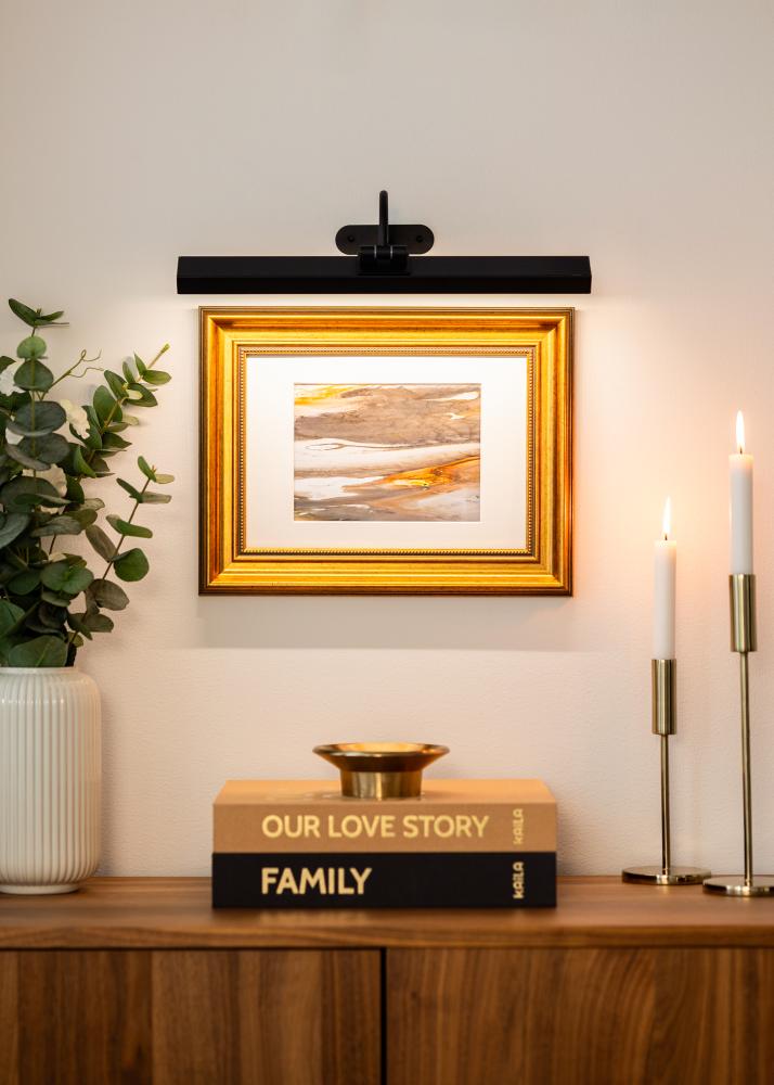 KAILA KAILA Flare Batteriebetriebene Bilderbeleuchtung 40 cm - Schwarz