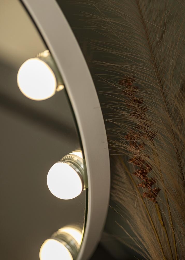 KAILA KAILA Kosmetikspiegel V Weiß - 50x48 cm