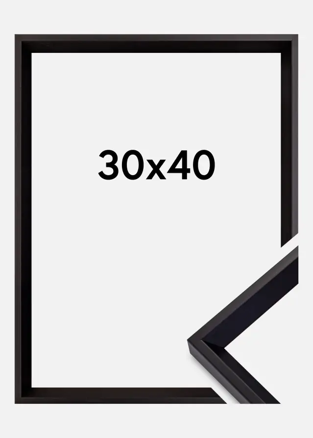 Galleri 1 Rahmen Globe Acrylglas Schwarz 30x40 cm