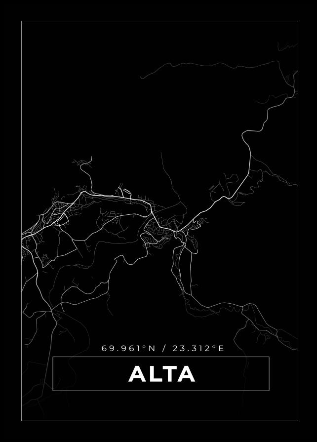 Bildverkstad Map - Alta - Black
