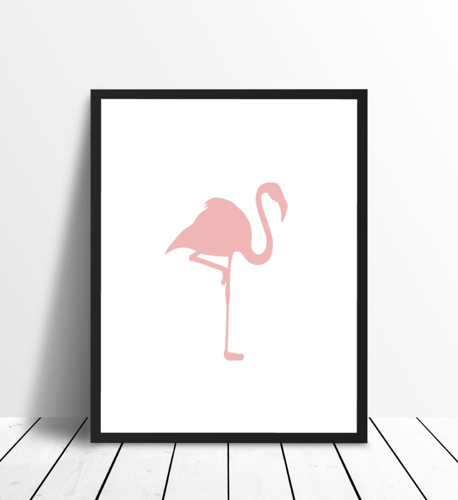 Bildverkstad Flamingo - Puderosa Poster