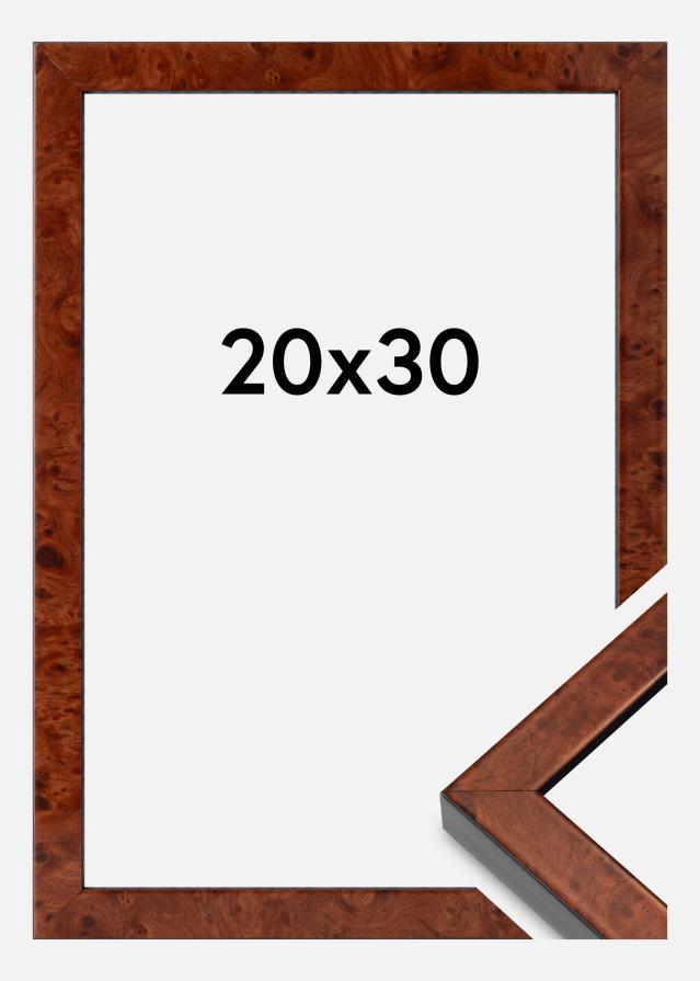 Mavanti Rahmen Hermes Acrylglas Burr Walnut 20x30 cm