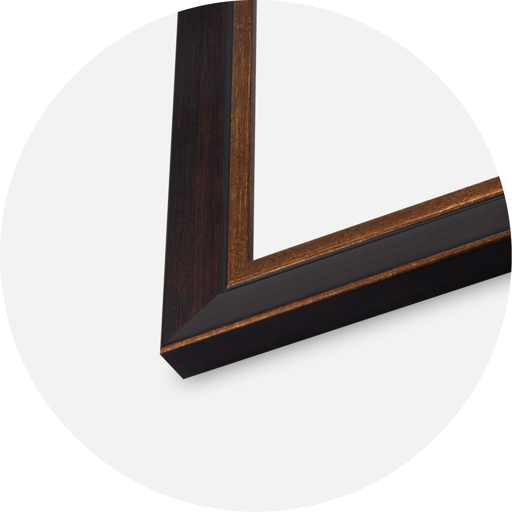 Jämtlands Ramfabrik Rahmen Artur Acrylglas Schwarz 40x50 cm