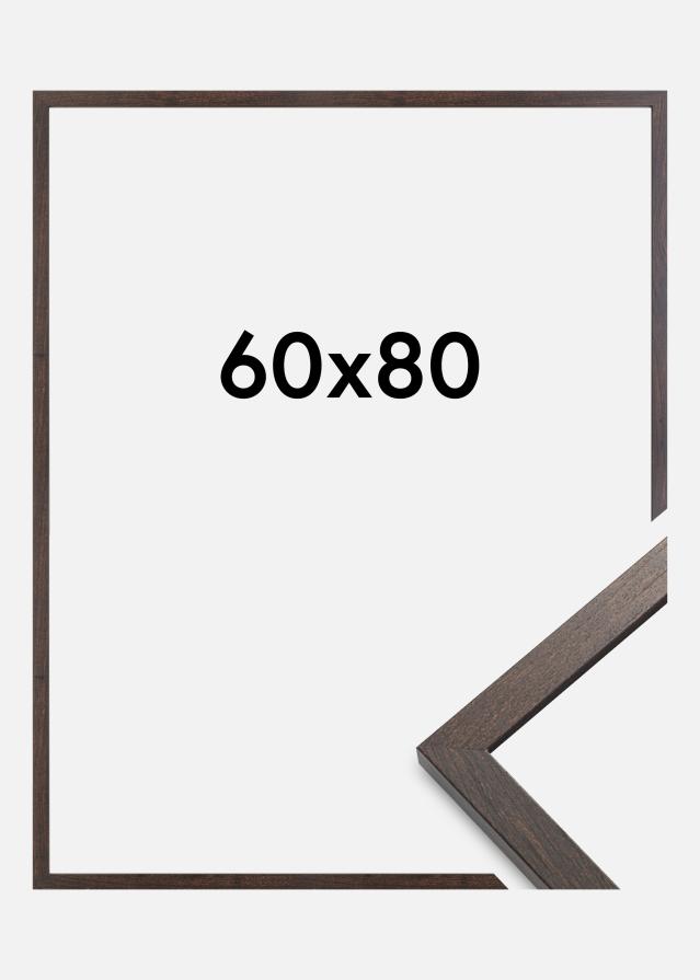 Artlink Rahmen Trendy Acrylglas Walnuss 60x80 cm
