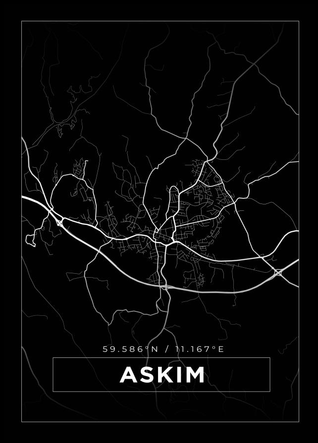 Bildverkstad Map - Askim - Black