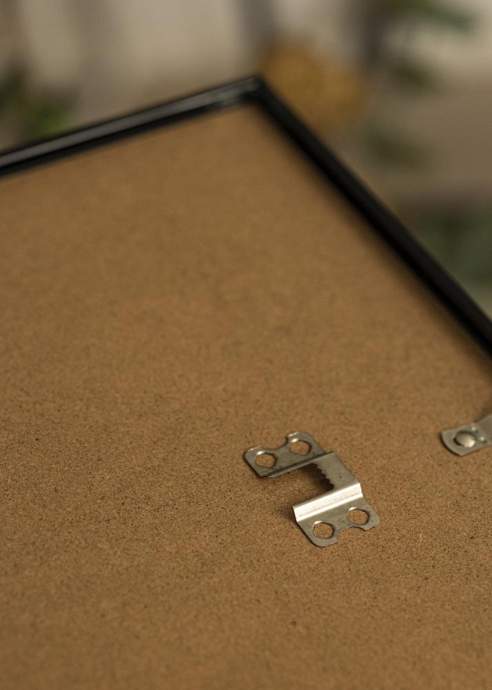 BGA Rahmen Scandi Acrylglas Matt Schwarz 40x80 cm