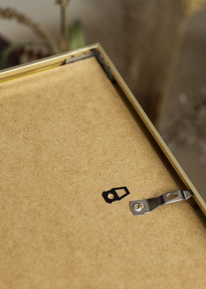 Estancia Rahmen Aluminium Acrylglas Gold Glänzend 50x70 cm