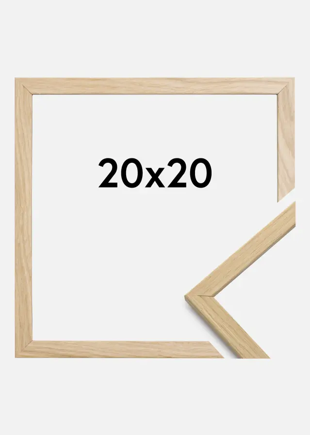 Galleri 1 Rahmen Edsbyn Eiche 20x20 cm