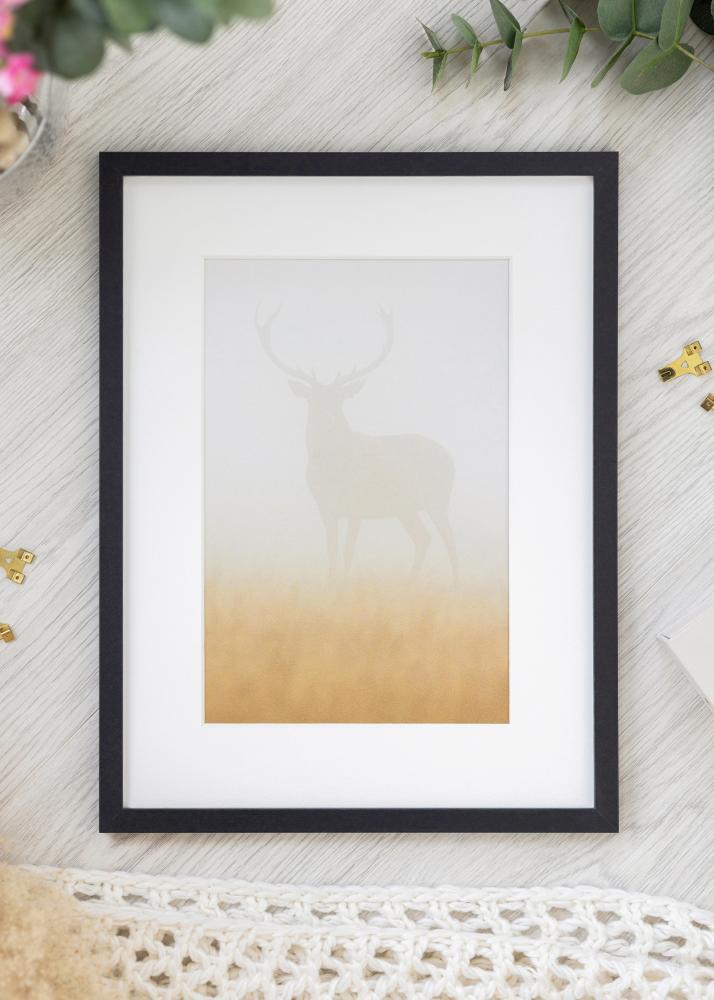 Jämtlands Ramfabrik Rahmen Trendy Acrylglas Schwarz 7x22 cm