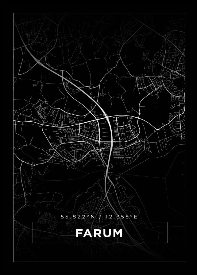Bildverkstad Map - Farum - Black