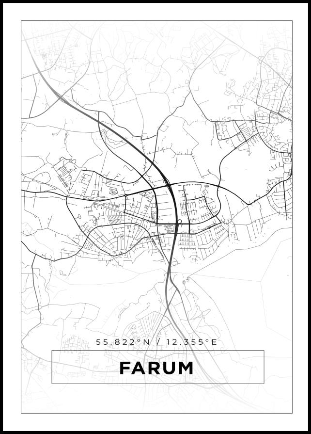 Bildverkstad Map - Farum - White